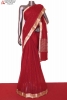 Designer Pure Silk Chiffon-Mukesh Work